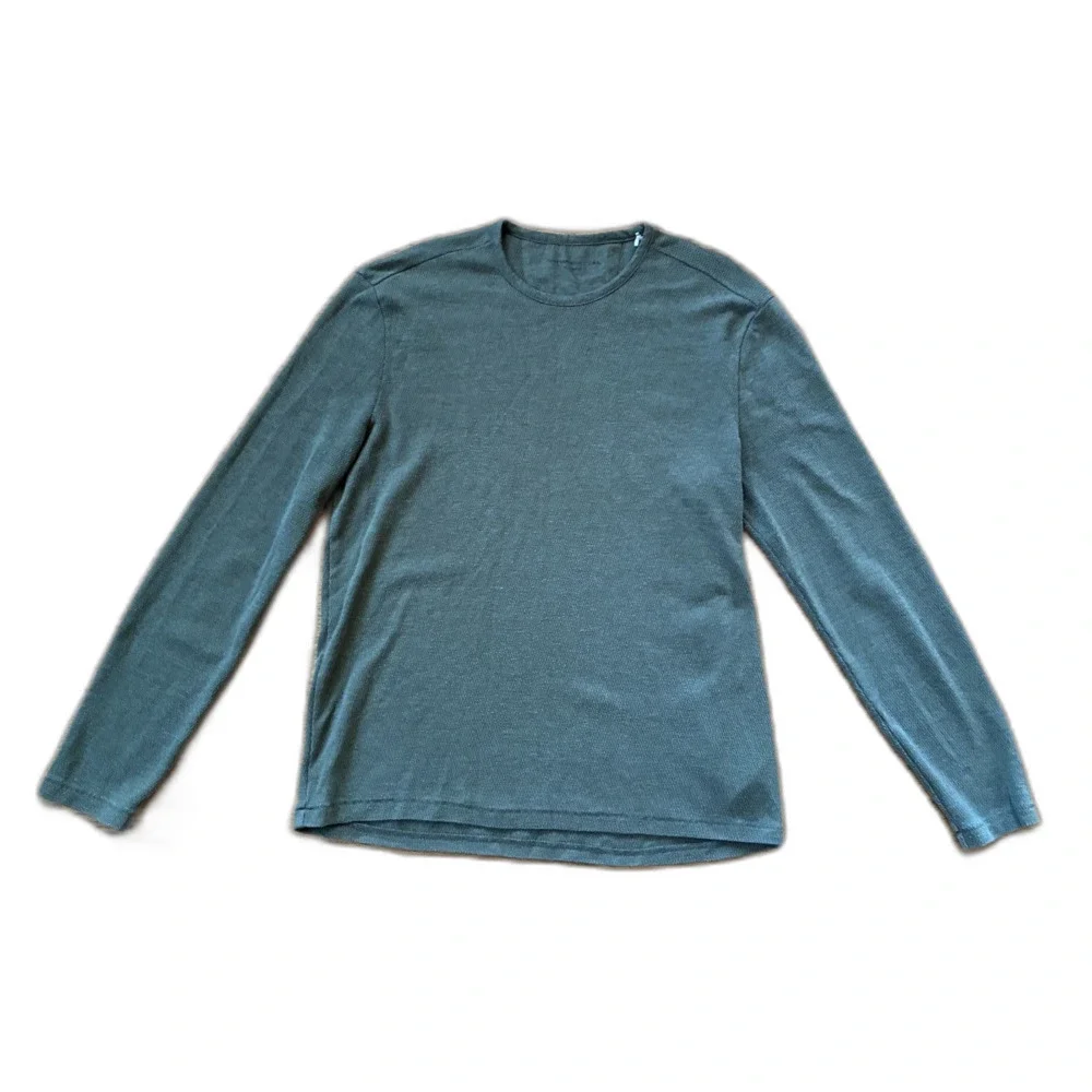 John Varvatos Star USA Green Pullover Shirt Top   Mens Size Large